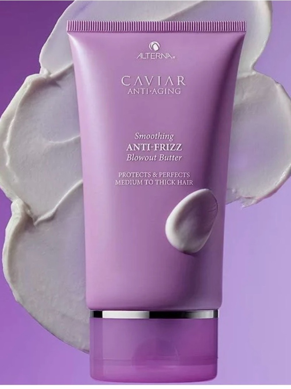 Alterna Cavair smoothing Anti-Frizz blowout butter